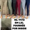 pantalon serré polaire