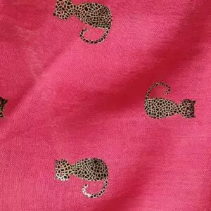 foulard motif chat 2