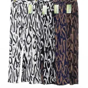 Pantalon imprimé coup pinceau 100% coton (x12)