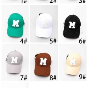 Casquette tissu coton "M" (x12)
