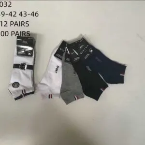 12 socquettes sport drapeau coté (x2)