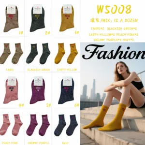 Chaussettes brillantes 'wesh'